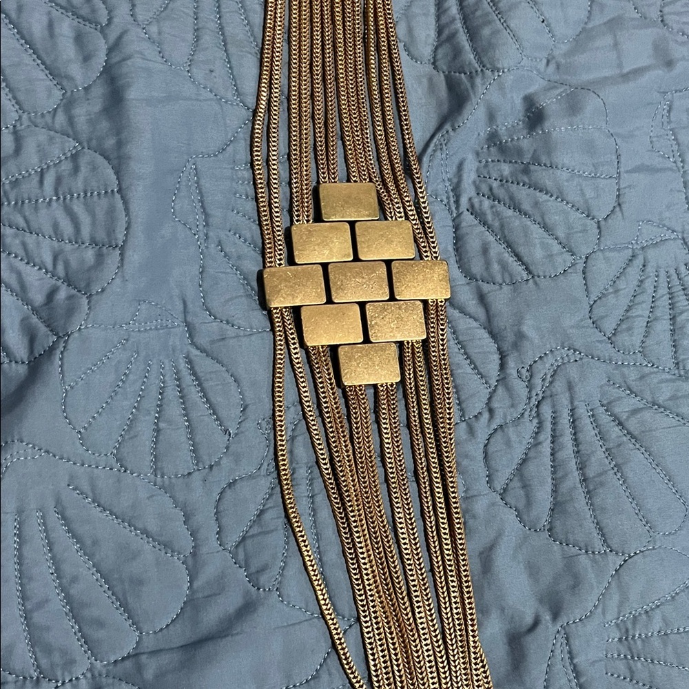 Zara Gold Multi-Strand Necklace
